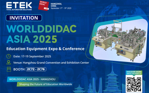 ETEK tham gia triển lãm thiết bị giáo dục quốc tế WORLDDIDAC ASIA 2025 – HANGZHOU